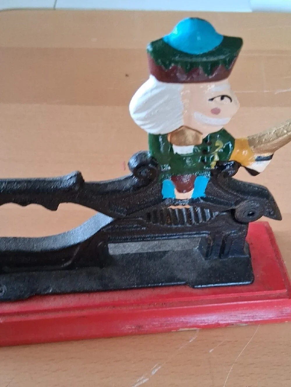 Painted Nutcracker Clamp Accent